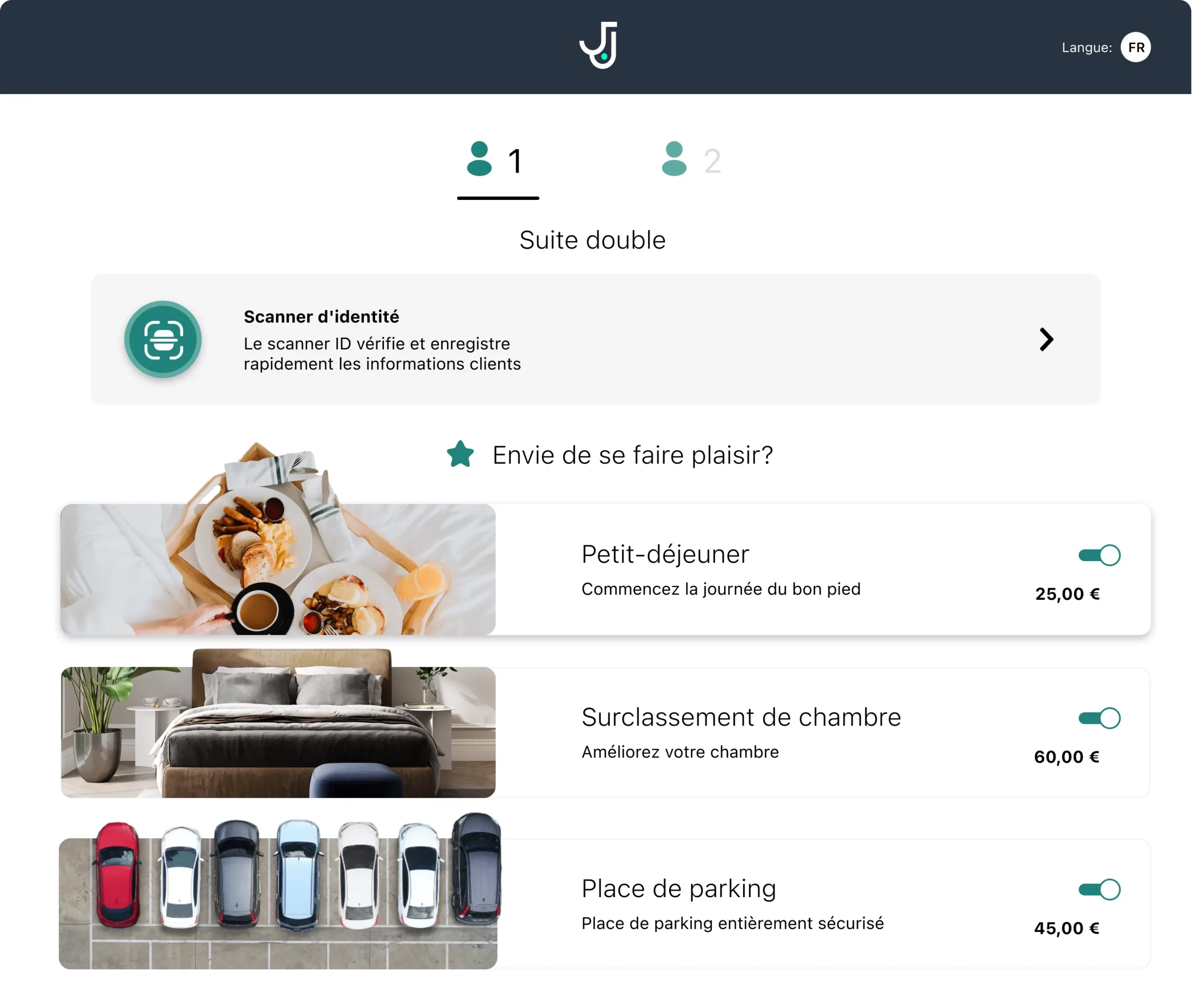 Logiciel de surclassement de chambre pour maximiser les ventes